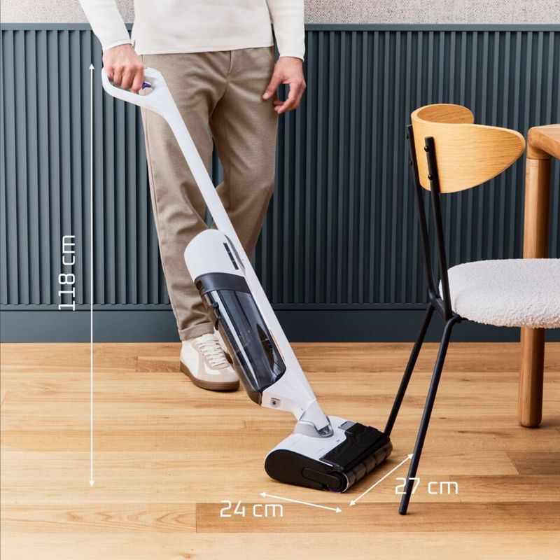 X-Clean 12,Lavapavimenti 2 in 1, pulizia potente e intelligente
