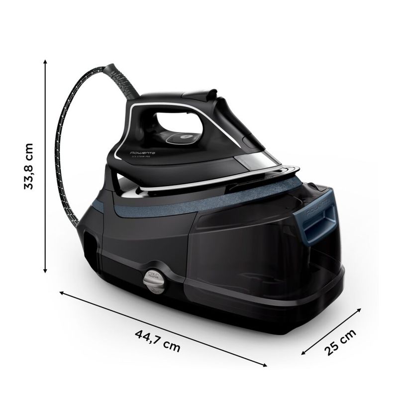 Rowenta Steam Pro, Ferro con Caldaia, Approccio Eco design, 580 g/min, Blue Blu