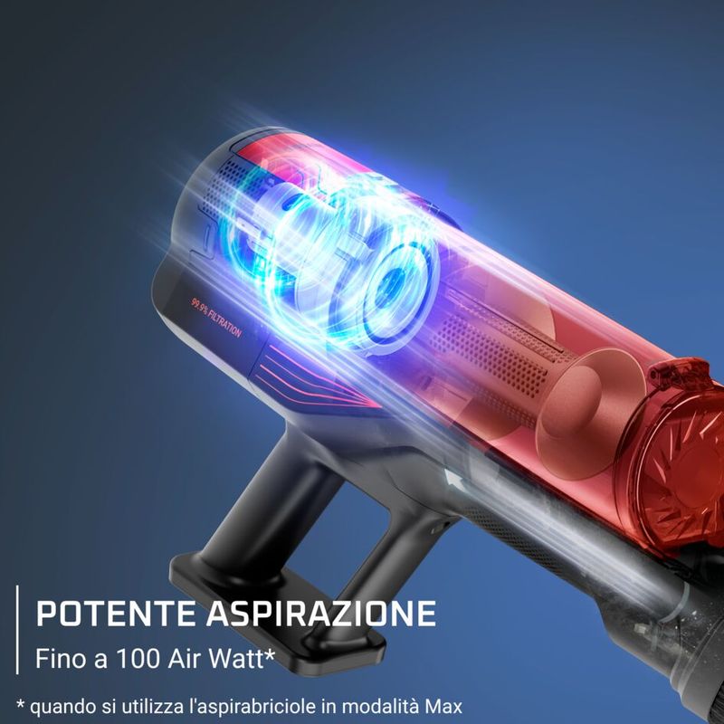 X-FORCE 8.80 Animal, Scopa elettrica senza filo, Pulizia Potente, 100AW*