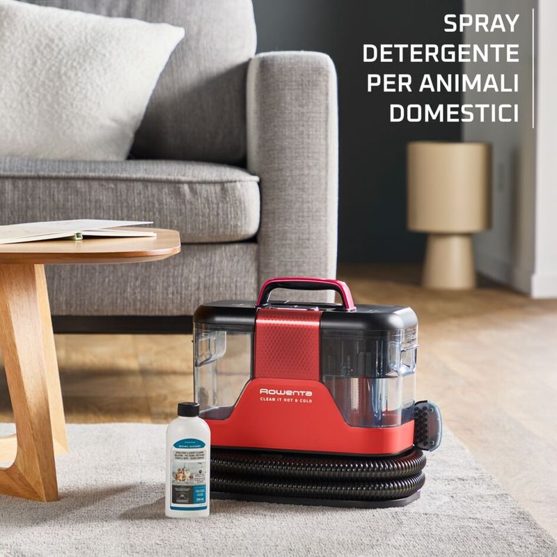 Clean It Hot & Cold, Smacchiatore, Pulitore per Tappeti, Due Modalità di Pulizia