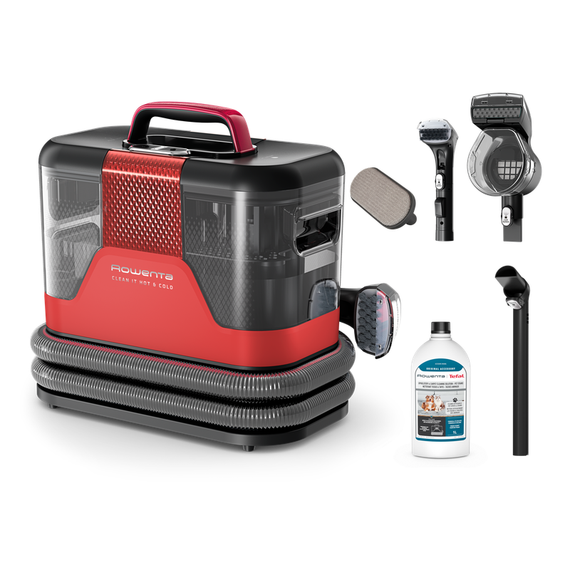Clean It Hot & Cold, Smacchiatore, Pulitore per Tappeti, Due Modalità di Pulizia