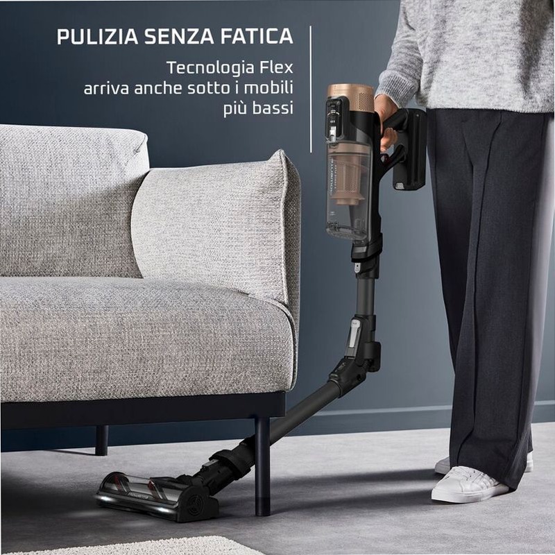 X-Force Flex 14.80, Aspirapolvere Senza Filo,Modello Animal Care, 240 AW, Autonomia 90 Min