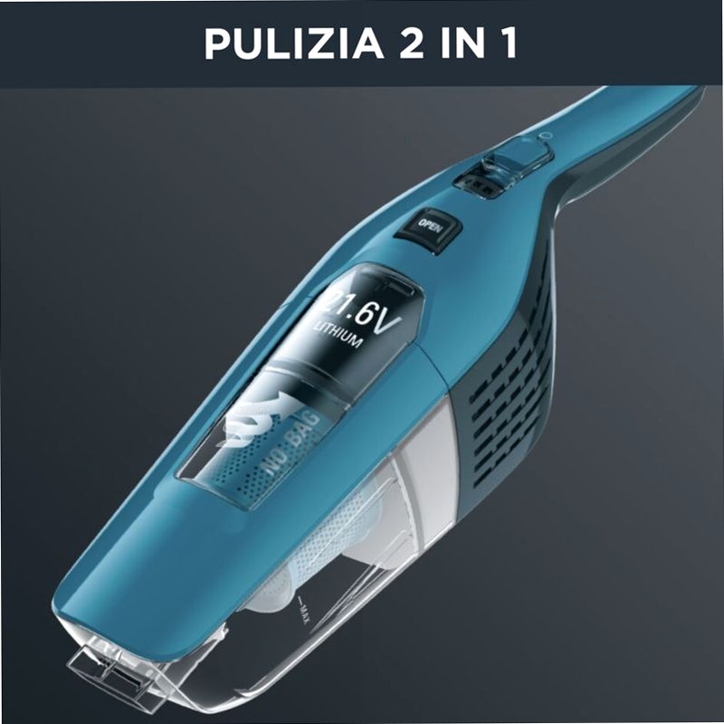 Dual Force 2in1, Scopa Elettrica Senza Filo, 21.6V