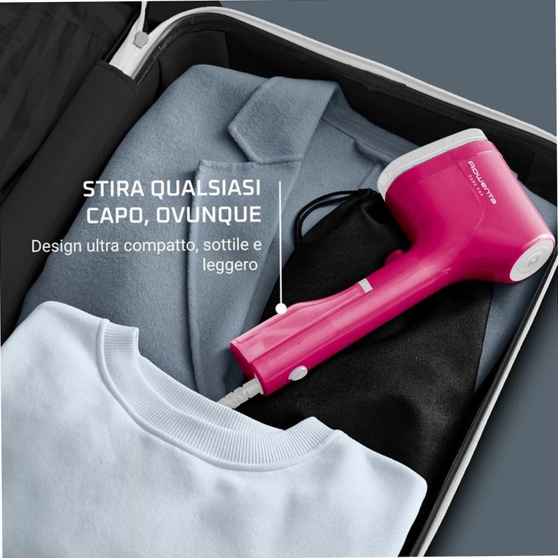 Stiratore Verticale Portatile Pure Pop - Pink 1100w
