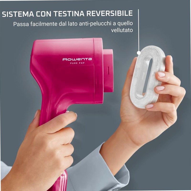 Stiratore Verticale Portatile Pure Pop - Pink 1100w