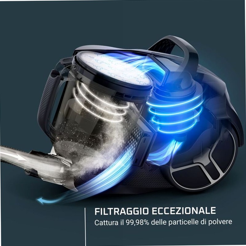 Compact Power XXL, Aspirapolvere A Traino Senza Sacco