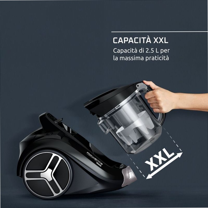 Compact Power XXL, Aspirapolvere A Traino Senza Sacco