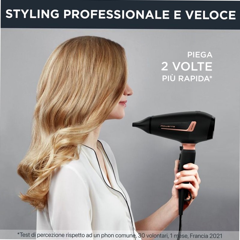 Pack Esclusivo Online - Pro Expert, Asciugacapelli + Ultimate Experience Thermocare, Piastra per Capelli | Rowenta