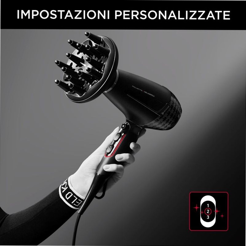 Karl Lagerfeld K/Pro Stylist, Asciugacapelli 2200W
