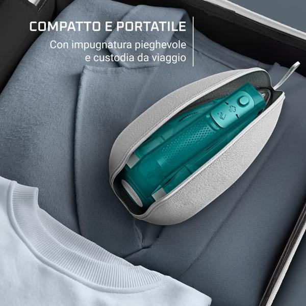 First Class, Ferro a Vapore, Formato Pieghevole da Viaggio, Compatto