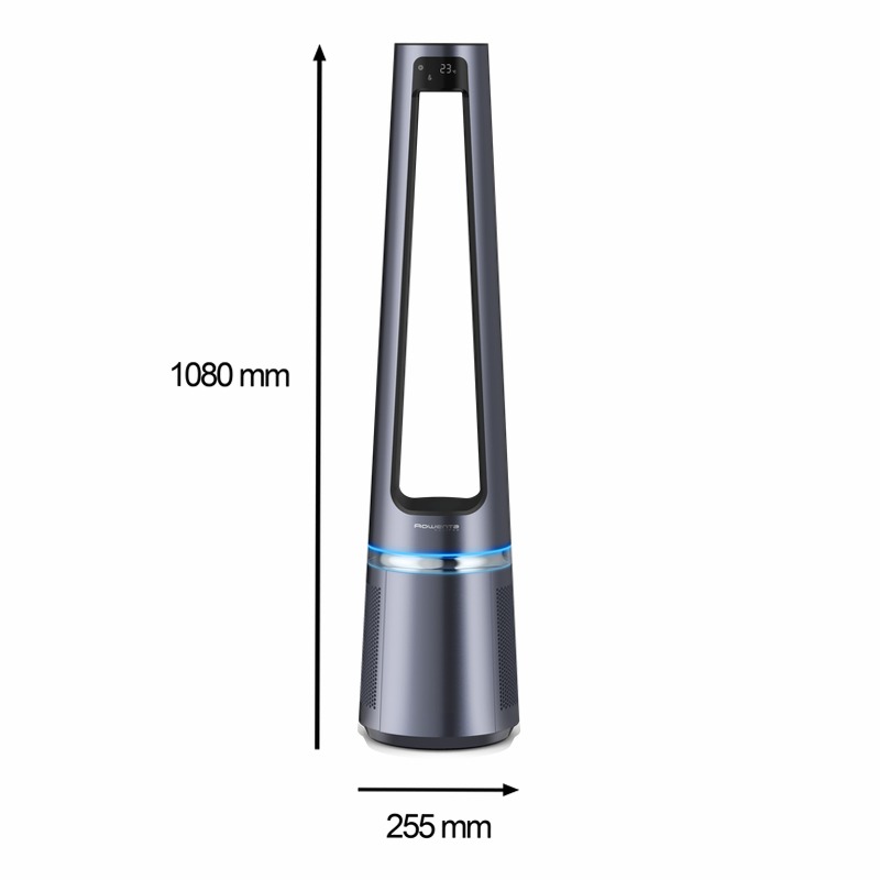 Eclipse 2in1: Purificatore e Ventilatore Senza Lame