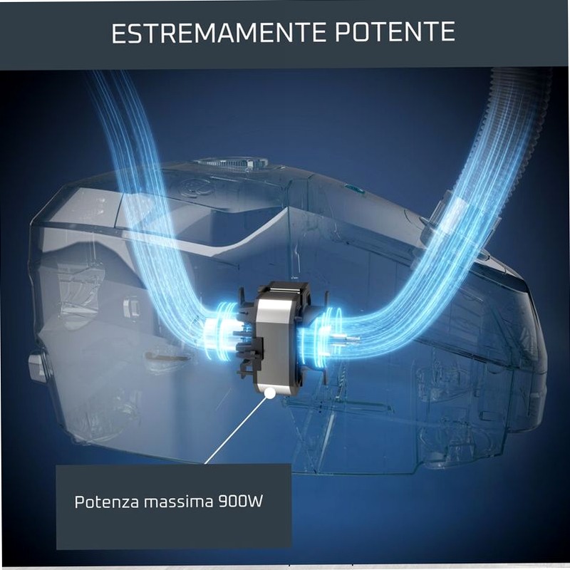 G-Force Classic, Aspirapolvere A Traino Con Sacco 750W