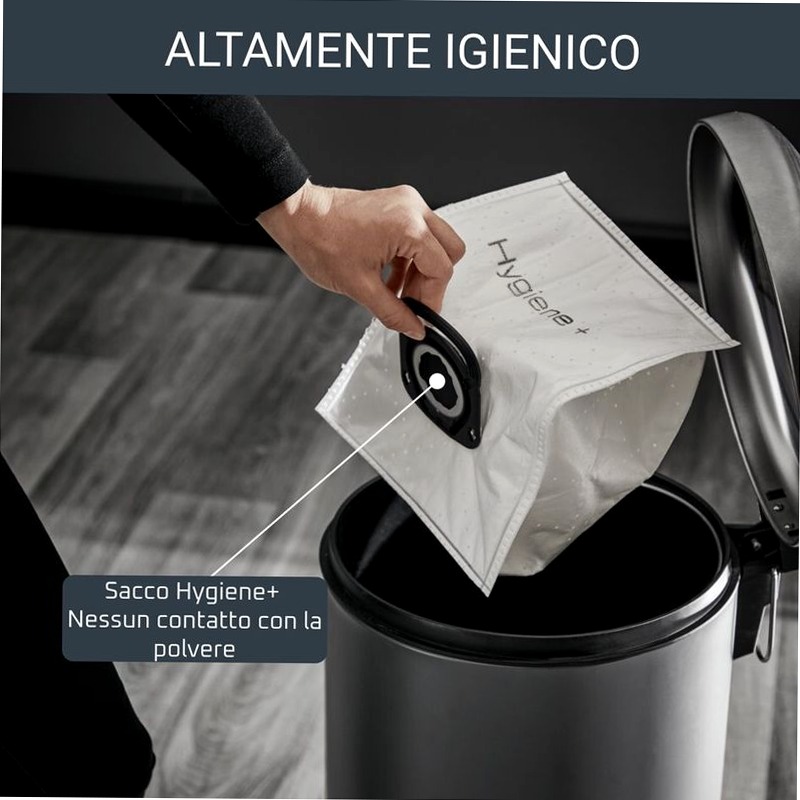 G-Force Classic, Aspirapolvere A Traino Con Sacco 750W