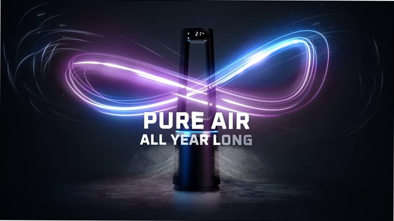 Eclipse 3-in-1 Connect - Purificatore, Riscaldatore e Ventilatore