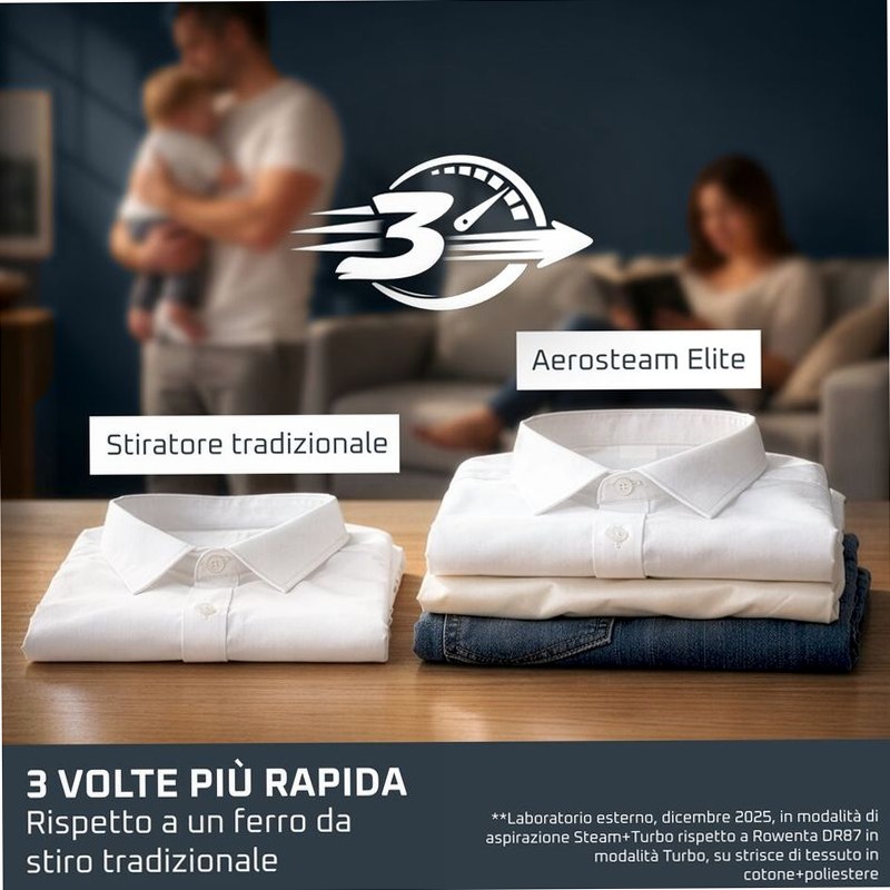 AeroSteam Elite 920, Stiratore Verticale a Vapore, Risultati Come Un Ferro da Stiro