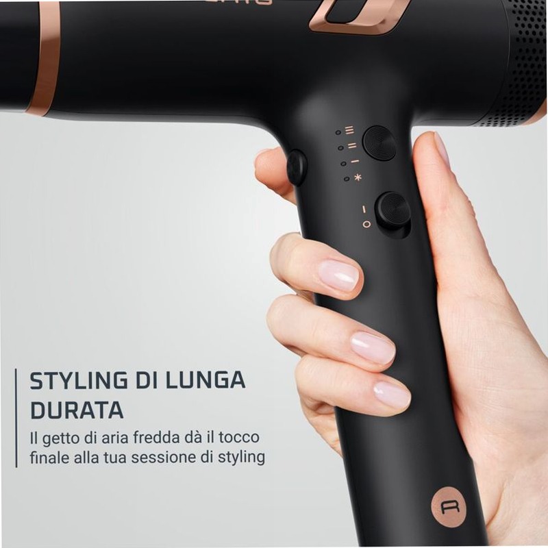 Pack Esclusivo Online - Ultimate Experience Nano, Asciugacapelli + Ultimate Experience Thermocare, Piastra per capelli | Rowenta