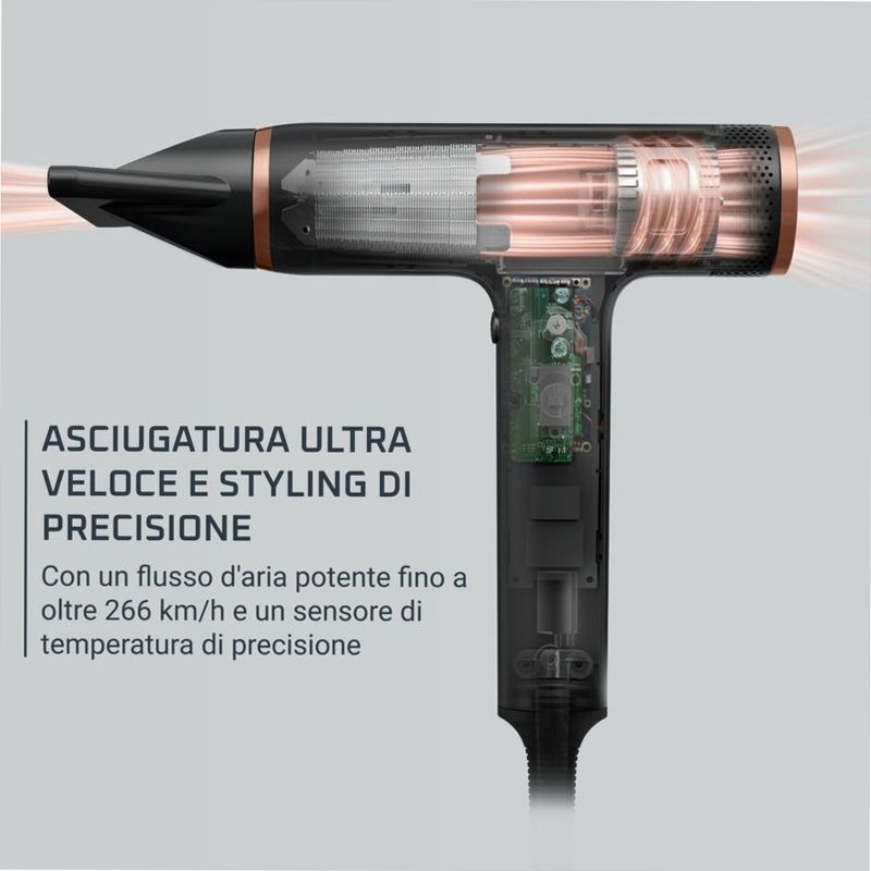 Pack Esclusivo Online - Ultimate Experience Nano, Asciugacapelli + Ultimate Experience Thermocare, Piastra per capelli | Rowenta