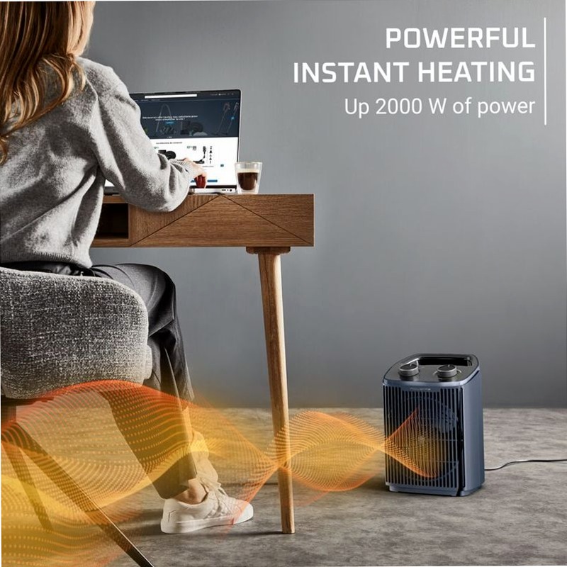 Termoventilatore Intense Comfort, silenzioso, 2000 W