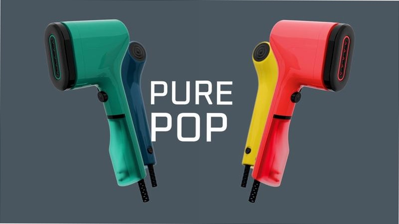 Stiratore Verticale Portatile Pure Pop - Blue Blu 1100w