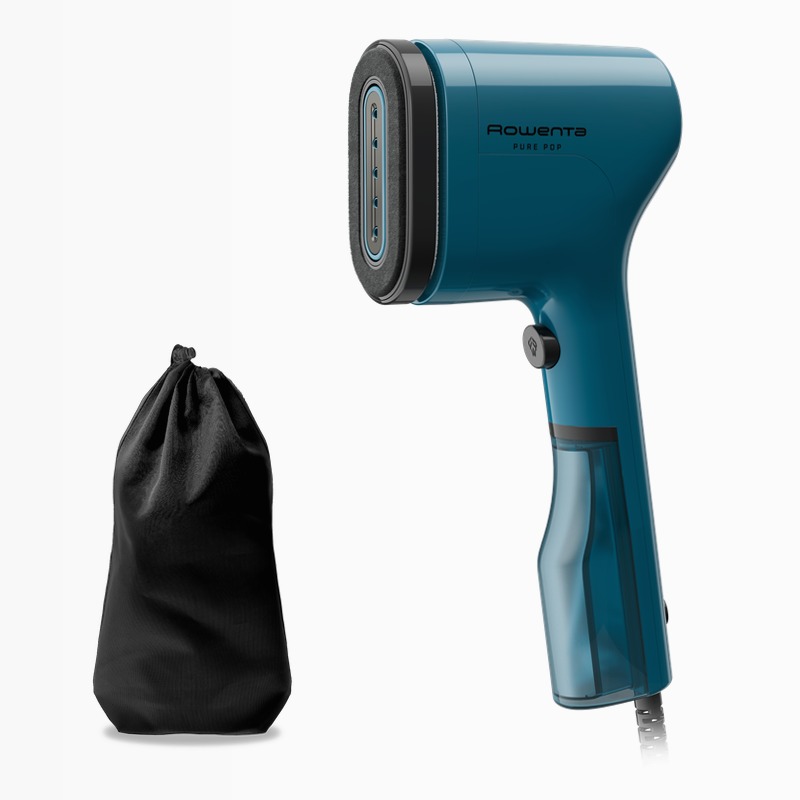 Rowenta Pure POP - Stiratore Verticale Portatile Blu 1100w