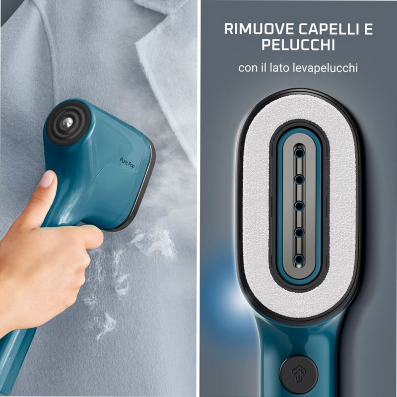 Stiratore Verticale Portatile Pure Pop - Blue Blu 1100w
