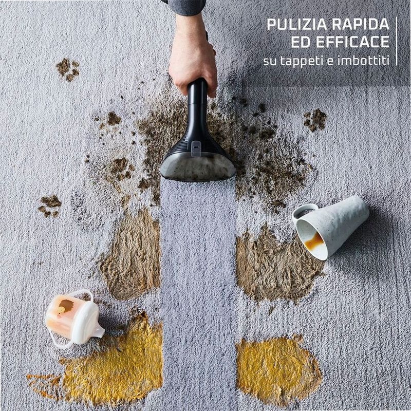 Clean It, Lavatappeti, Pulizia Rapida di Macchie e Liquidi