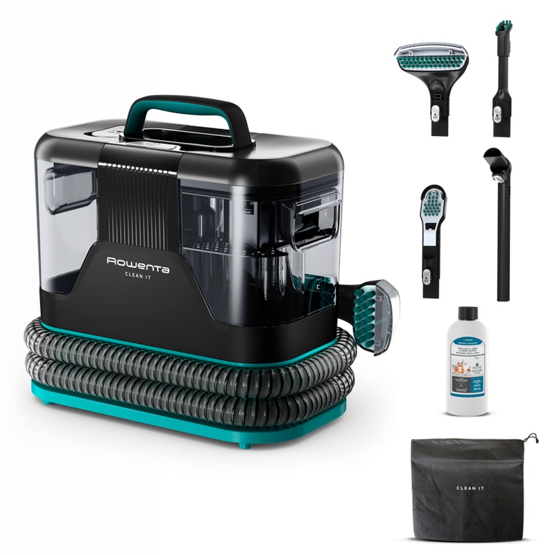 Clean It, Lavatappeti, Pulizia Rapida di Macchie e Liquidi