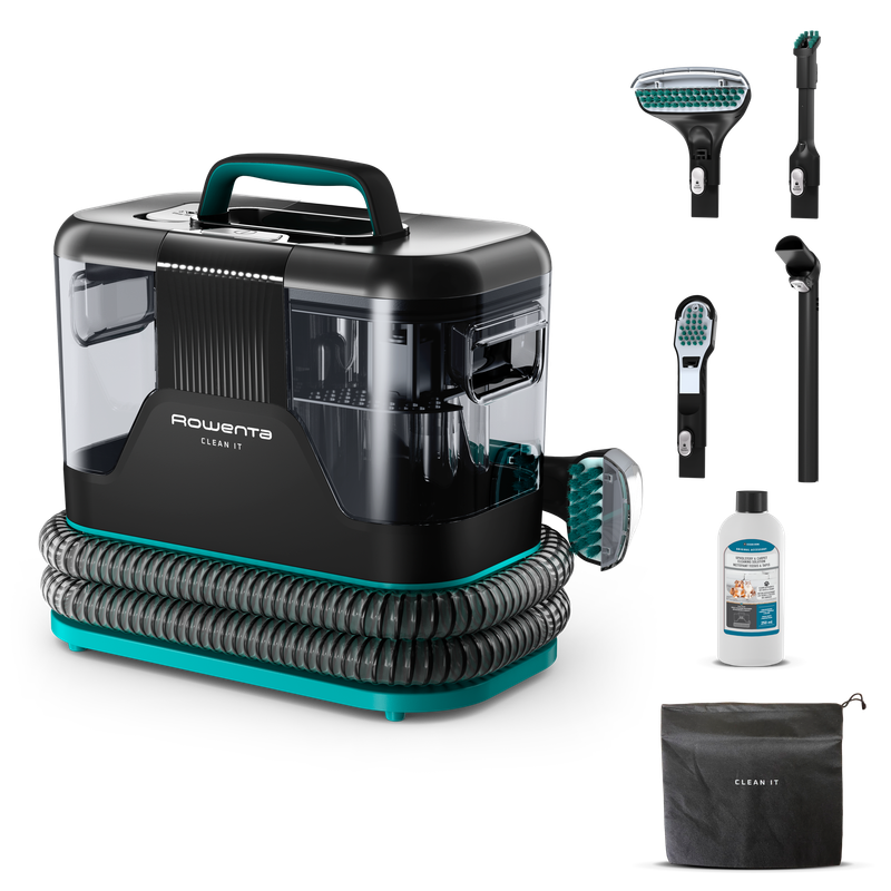 Clean It, Lavatappeti, Pulizia Rapida di Macchie e Liquidi