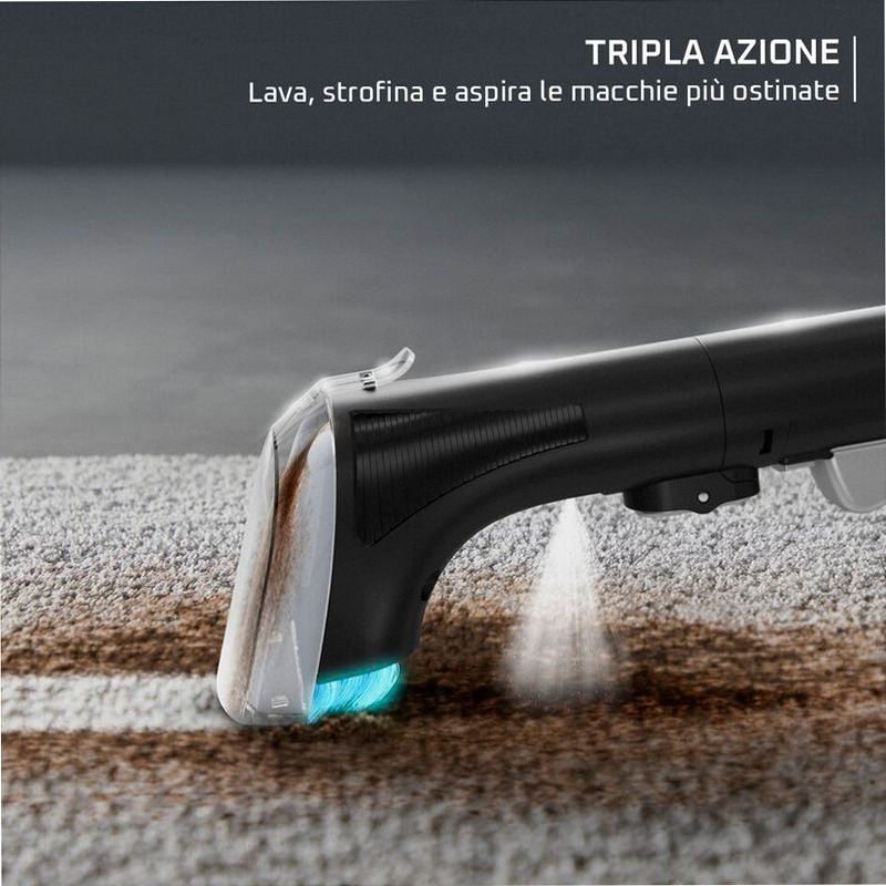 Clean It, Lavatappeti, Pulizia Rapida di Macchie e Liquidi