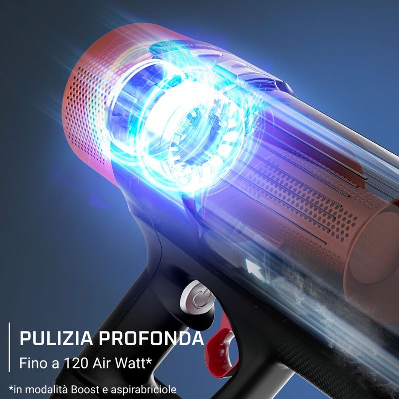 X-FORCE FLEX 10.80 Animal, Aspirapolvere Senza Filo, Aspirazione Profonda Senza Sforzi