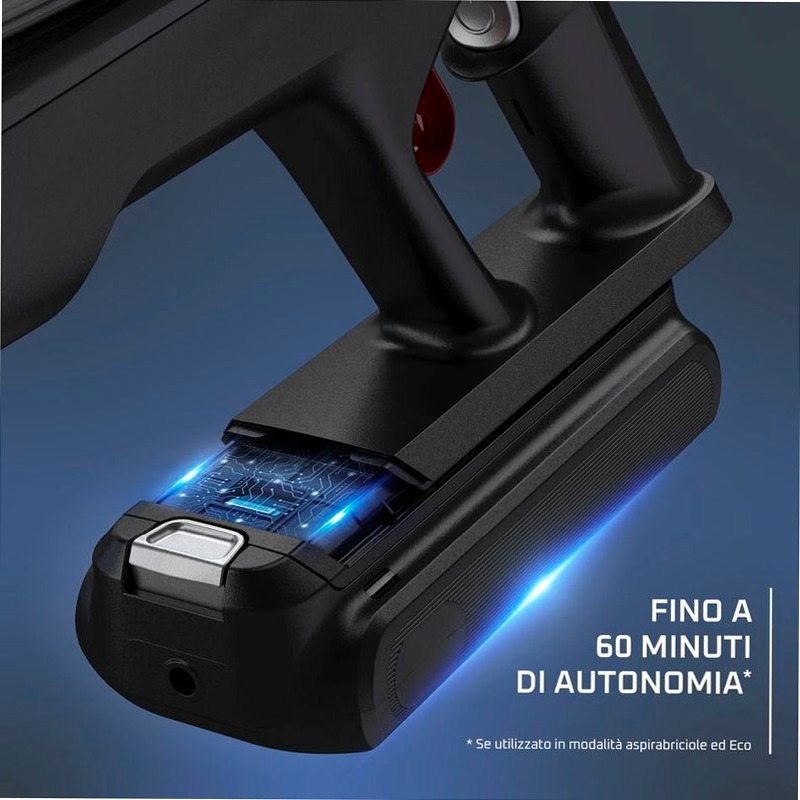 X-Force Flex 13.60, Aspirapolvere Senza Filo, Modello Animal Aqua,150 AW, Autonomia 60 Min