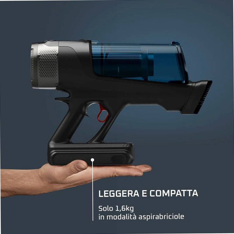 X-Force Flex 13.60, Aspirapolvere Senza Filo, Modello Animal Aqua,150 AW, Autonomia 60 Min