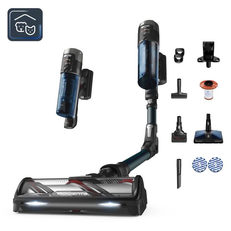 X-Force Flex 13.60, Aspirapolvere Senza Filo, Modello Animal Aqua,150 AW, Autonomia 60 Min