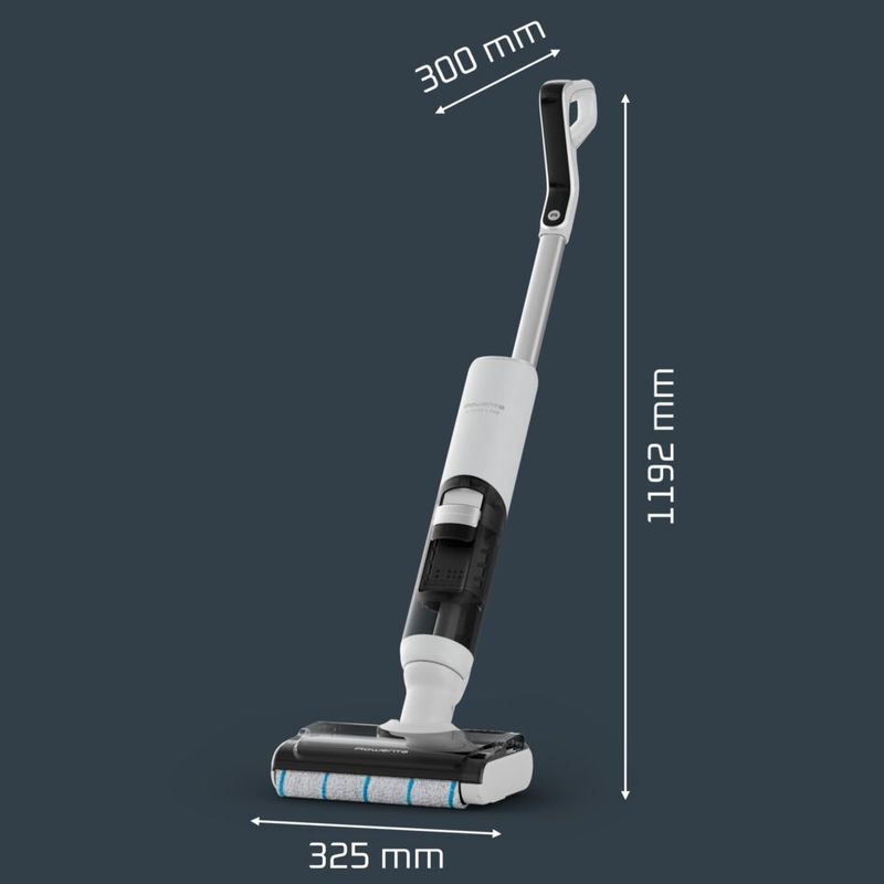 X-Clean 5 Pro, Lavapavimenti senza fili, Autonomia 50 min, Autopulizia e Asciugatura
