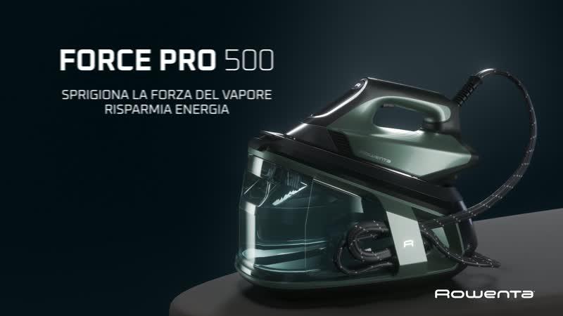 Force Pro 500, Generatore di Vapore ad Alte Prestazioni, Vapore Potente, Efficienza Energetica