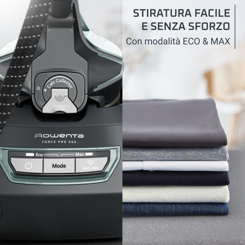 Force Pro 500, Generatore di Vapore ad Alte Prestazioni, Vapore Potente, Efficienza Energetica