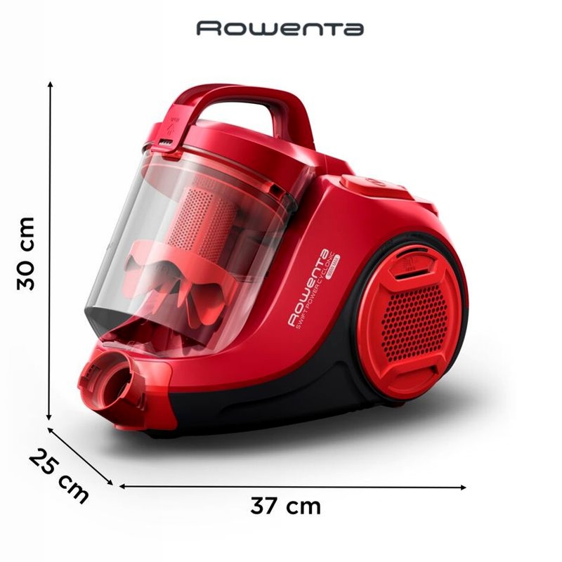 Swift Power Cyclonic, Aspirapolvere a Traino Senza Sacco