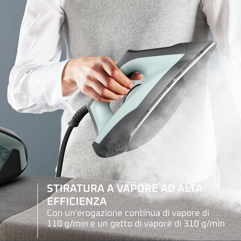 Force Pro 300, Generatore Di Vapore, Stiratura Rapida con Risultati Impeccabili, 310 g/min