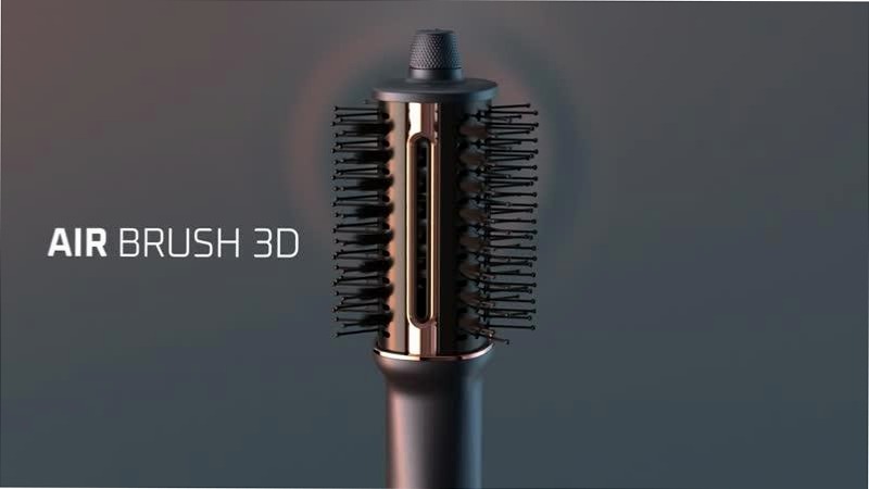 Ultimate Experience Air Brush 3D - Spazzola ad Aria 3in1