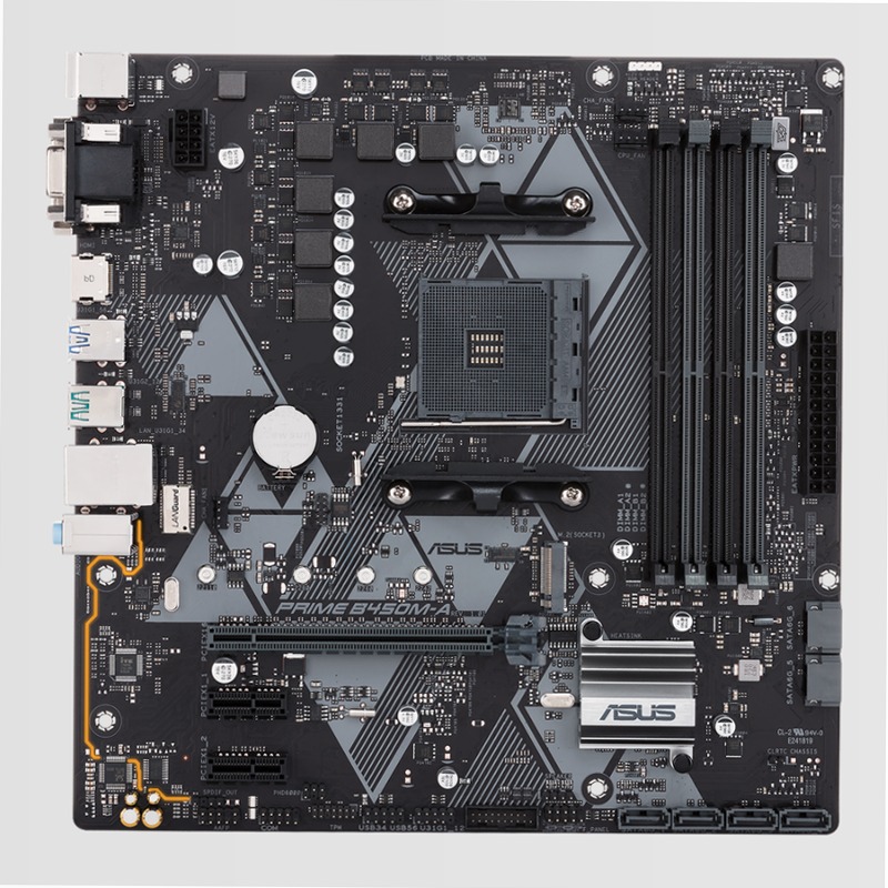 Prime B450M-A: Scheda Madre AMD per PC Fai-DA-Se AM4