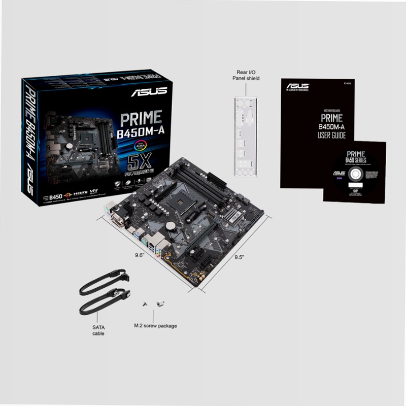 Prime B450M-A: Scheda Madre AMD per PC Fai-DA-Se AM4