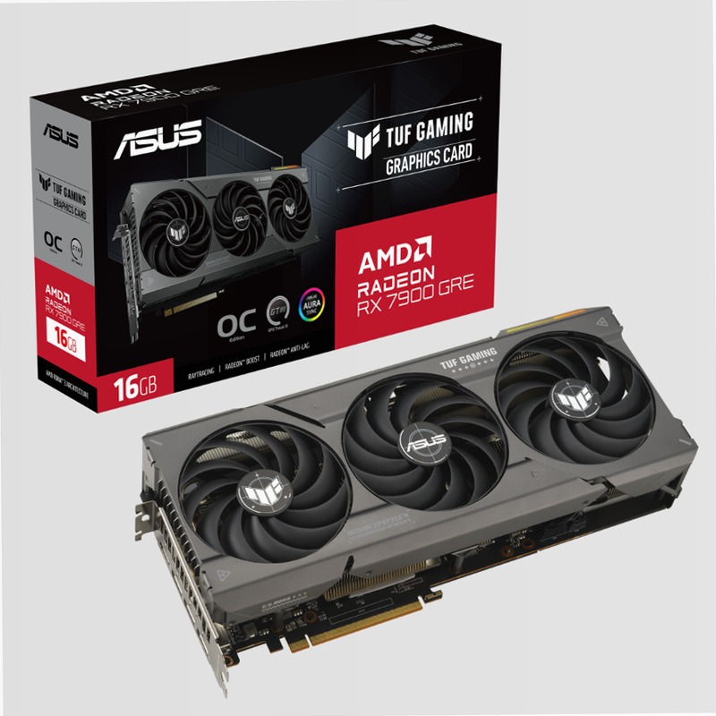 ASUS TUF Gaming Radeon RX 7900 GRE OC Edition 16GB GDDR6