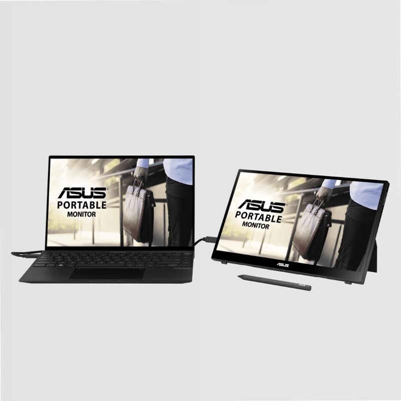 ZenScreen Ink MB14AHD - Monitor Portatile per Lavoro e Intrattenimento 14" Beige IPS