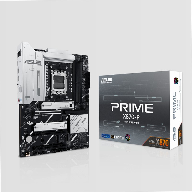 ASUS PRIME X870-P: La Motherboard per il Gaming e la Creazione AMD AM5