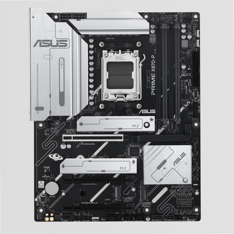 ASUS PRIME X870-P: La Motherboard per il Gaming e la Creazione AMD AM5