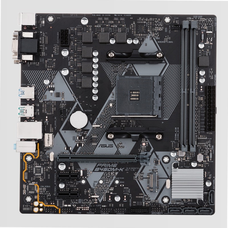 Prime B450M-K: Scheda Madre AMD per PC Fai-DA-Se