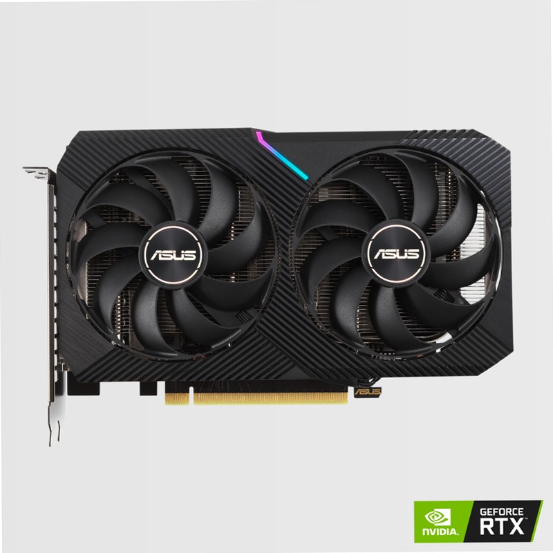 ASUS DUAL GeForce RTX 3060 Ti V2 MINI OC Edition 8GB GDDR6