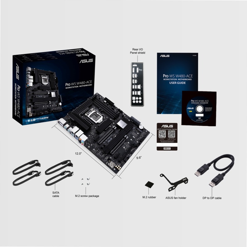 Pro WS W480-ACE - Scheda Madre ASUS Intel
