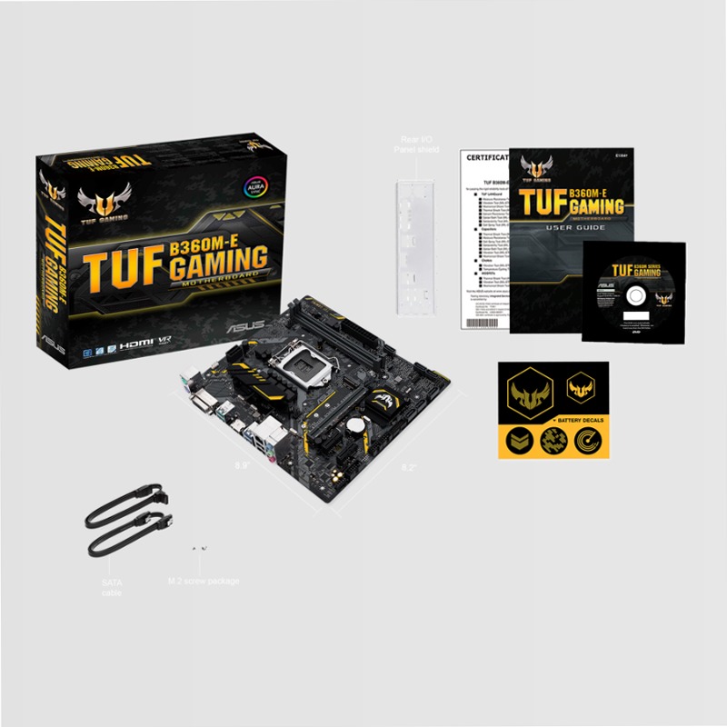 TUF B360M-E GAMING - Scheda Madre ASUS Intel