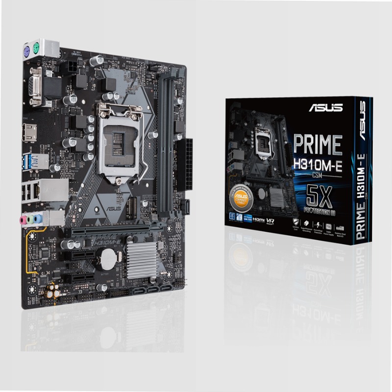 PRIME H310M-E/CSM - Scheda Madre ASUS Intel